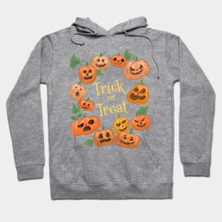 Trick or Treat Pumpkins Hoodie